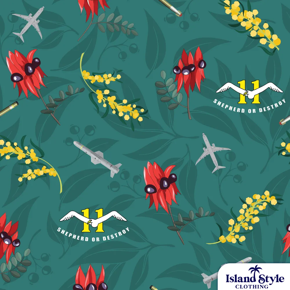 11 SQN RAAF ADF | Custom Hawaiian Shirts & Shorts