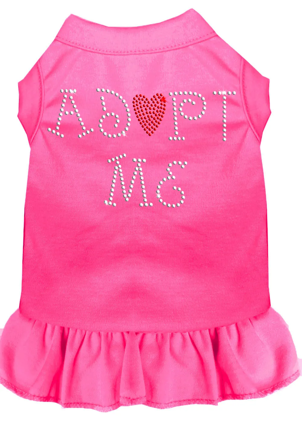Adopt Me Rhinestone Dress Bright Pink Sm