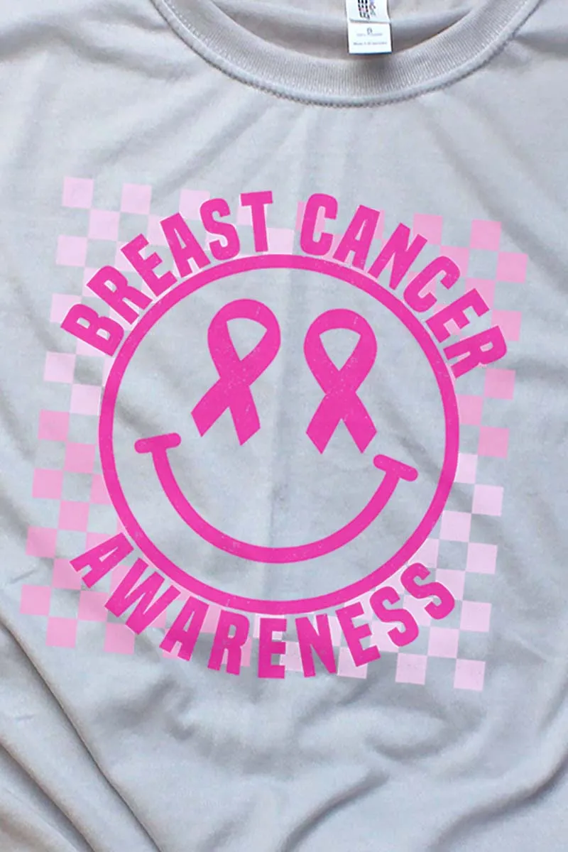 All Smiles Breast Cancer Awareness Unisex Dri-Power Poly Tee