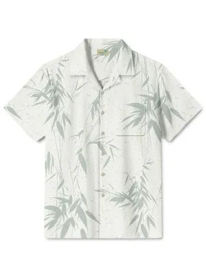 Alohadaddy Summer Plant Bamboo Beach Casual Vacation Shirt