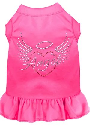 Angel Heart Rhinestone Dress Bright Pink Xl