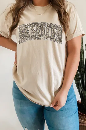 Arched Bruh Leopard Dri-Power 50/50 Tee