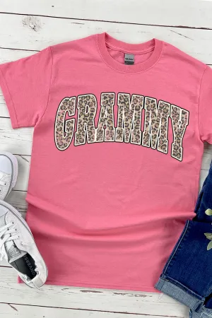 Arched Grammy Leopard Dri-Power 50/50 Tee