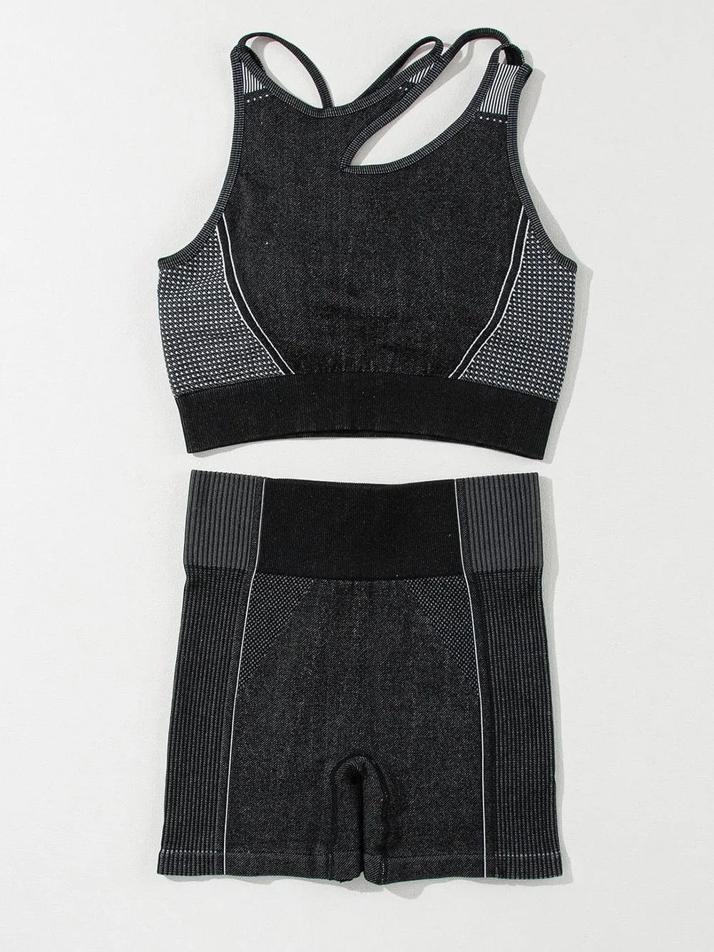 Athleisure Set with Cutout Detail