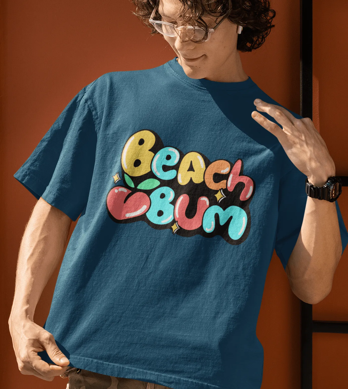 Beach Bum Unisex Oversized T-shirts