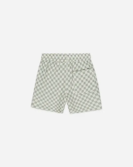 Bermuda Short || Sage Check