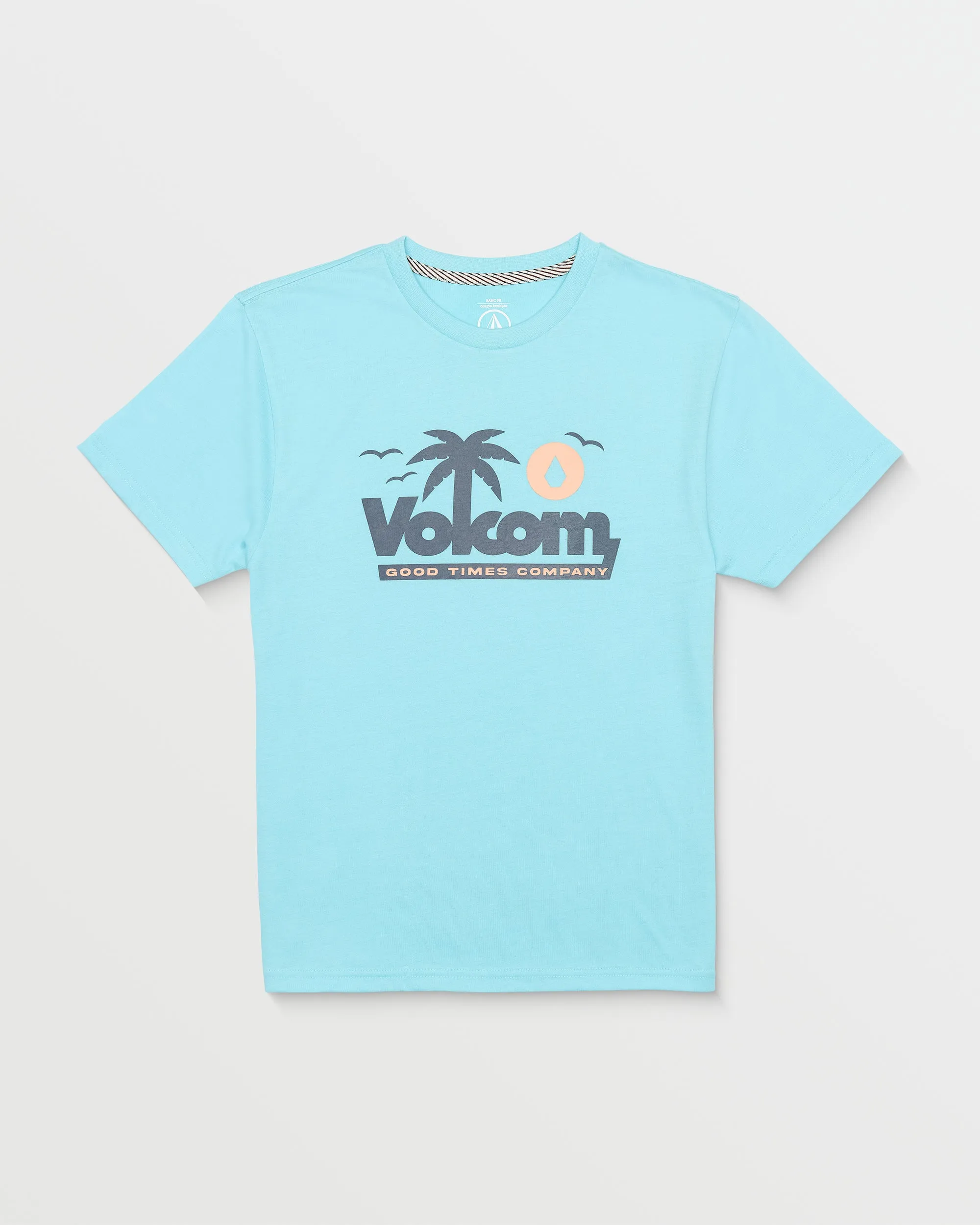 Big Boys Vacay All Day Short Sleeve Tee - Light Blue