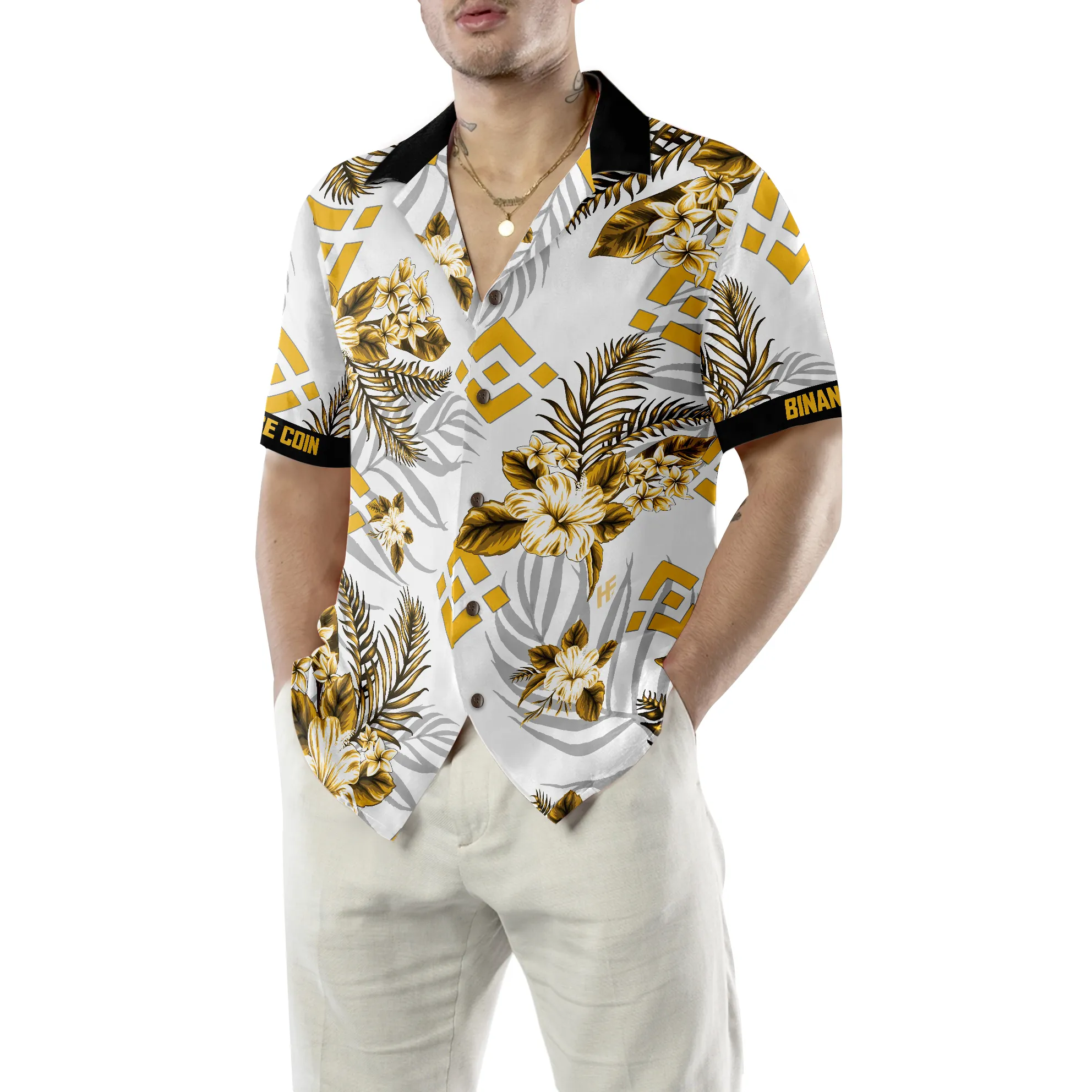 Binance Coin Networking Hawaiian Shirt