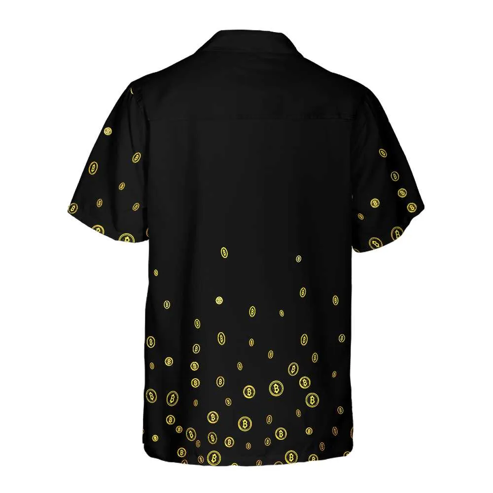 Bitcoin Crypto Mining Hawaiian Shirt, Unique Bitcoin Shirt For Men
