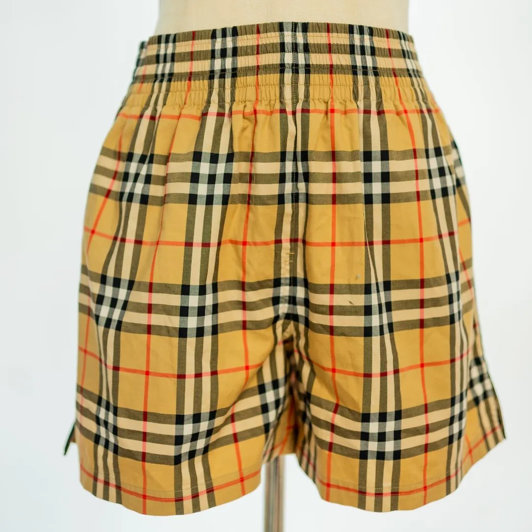 Burberry Audrey Shorts in Stretch-cotton