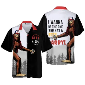 Camping & Drunk With Darryl Hawaiian Shirt