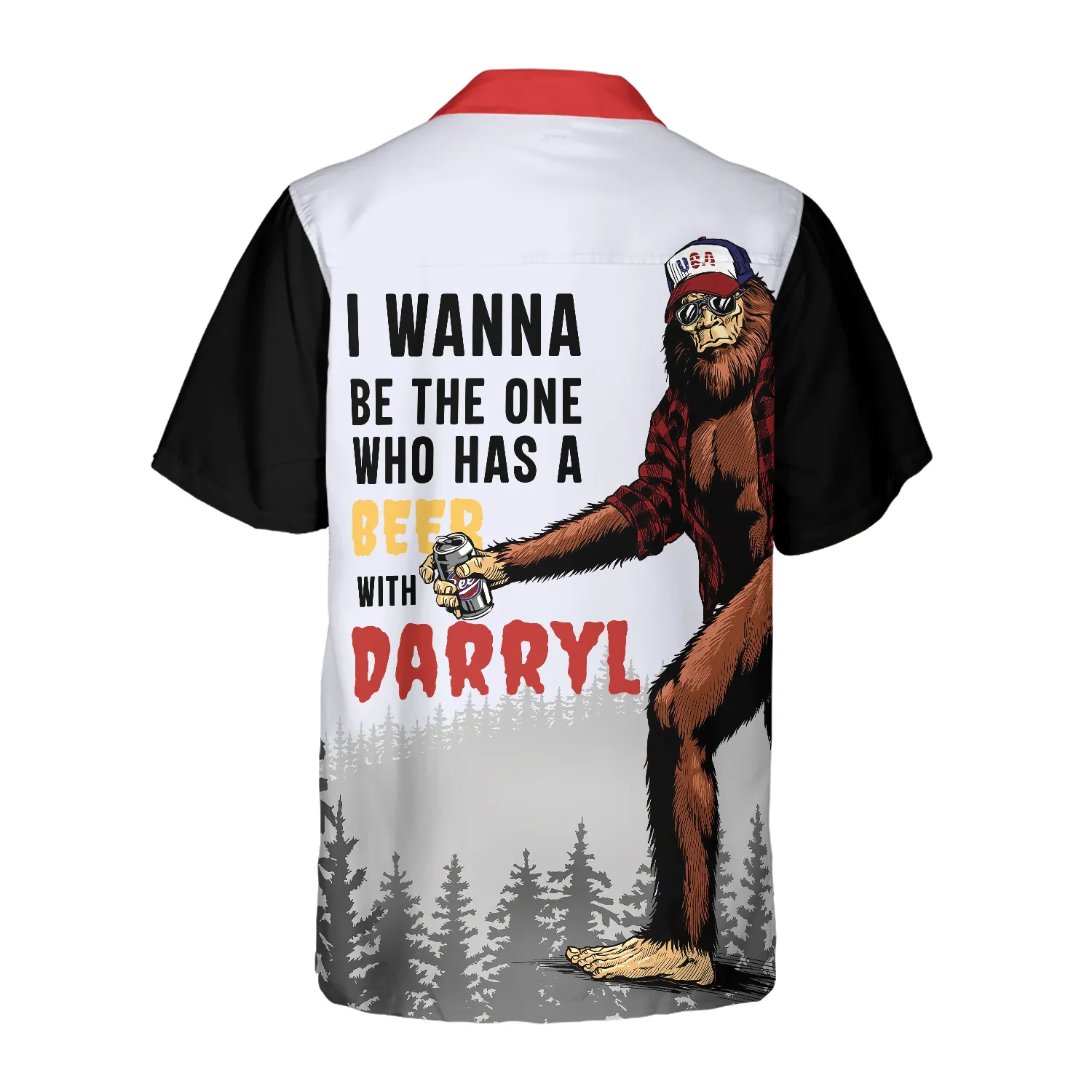 Camping & Drunk With Darryl Hawaiian Shirt