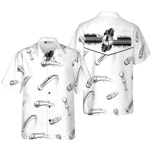Champions Train Losers Complain Tennis Ball Seamless Hawaiian Shirt
