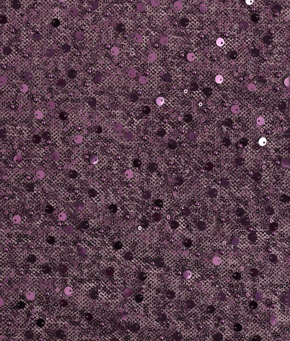 Chiara Sequins and Thread Embroidery