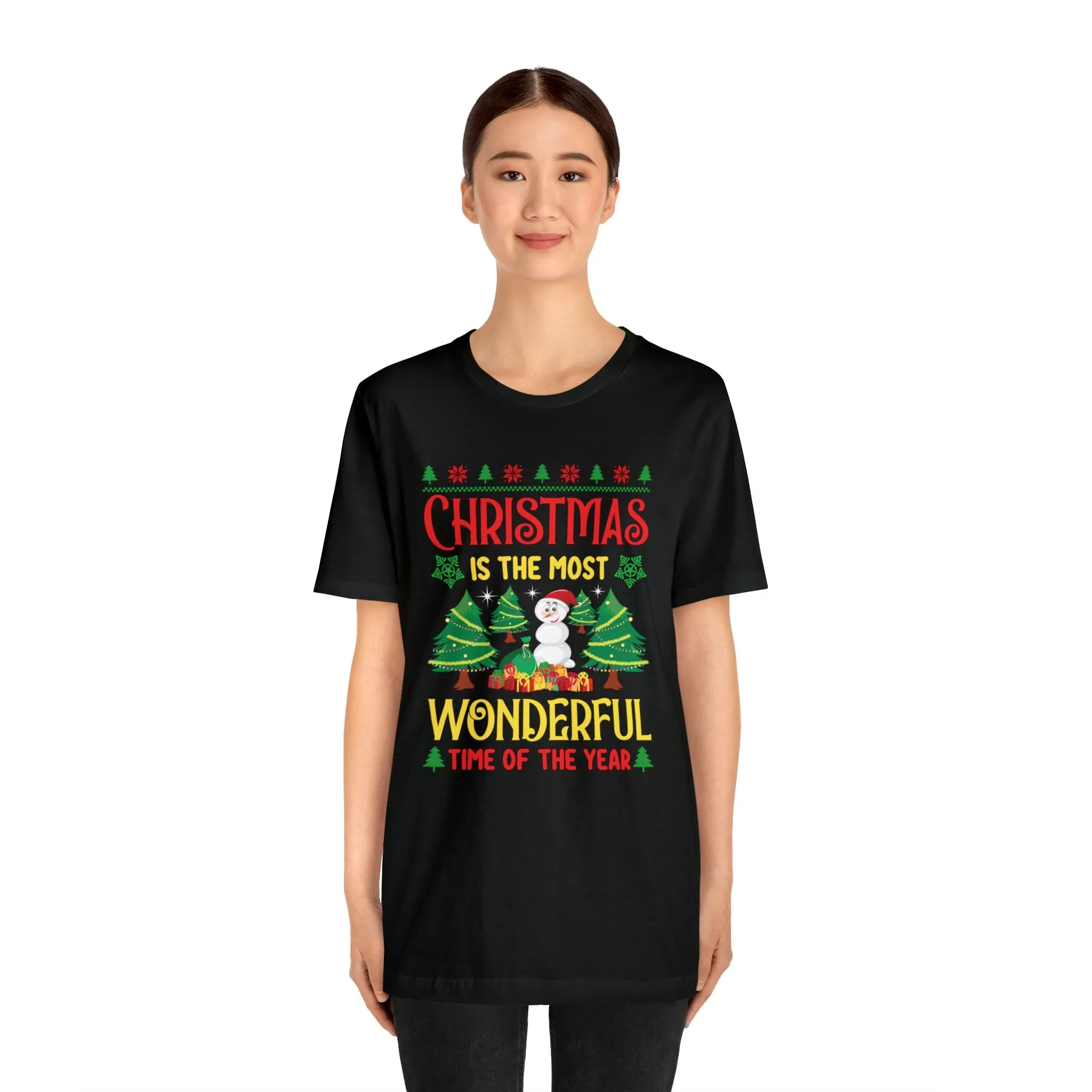 Christmas is the Most Wonderful Time of the Year | Christmas t-shirts | Oversize Graphic Etsy T-shirt Loose fit