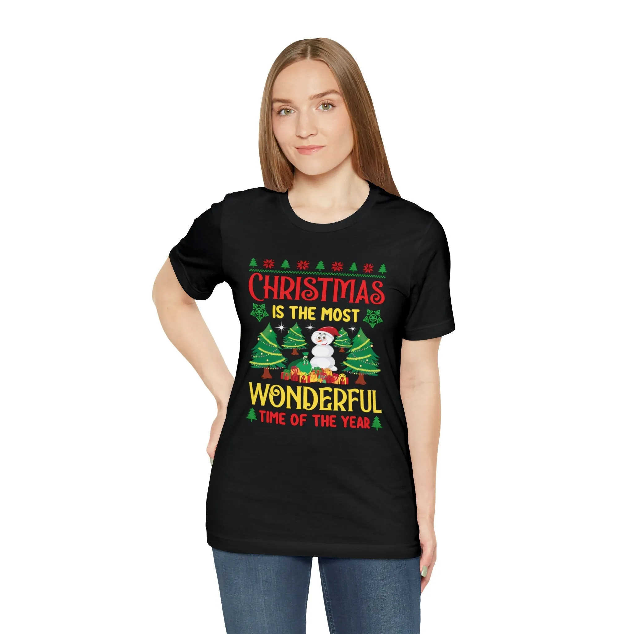 Christmas is the Most Wonderful Time of the Year | Christmas t-shirts | Oversize Graphic Etsy T-shirt Loose fit