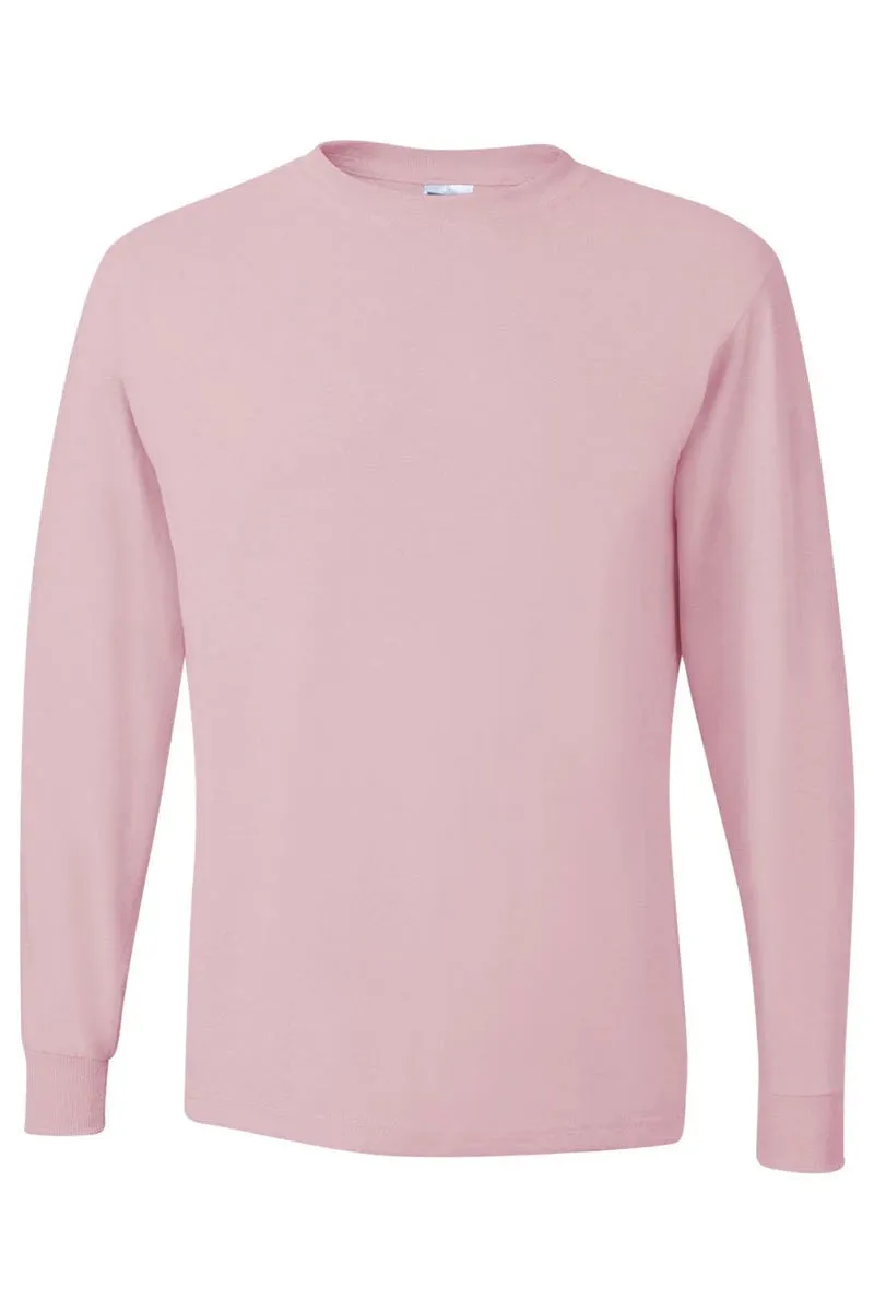 Country On Colorful Chenille Patch Unisex Dri-Power Long-Sleeve 50/50 Tee