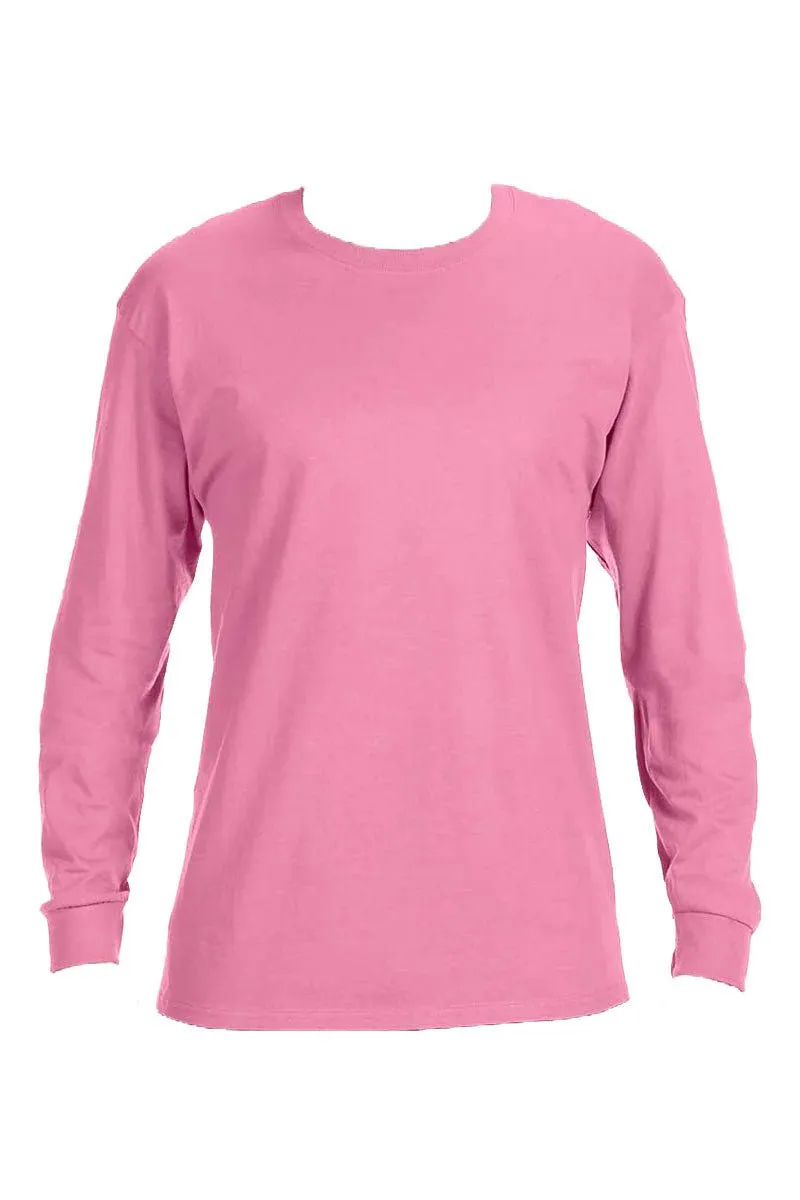 Country On Colorful Chenille Patch Unisex Dri-Power Long-Sleeve 50/50 Tee