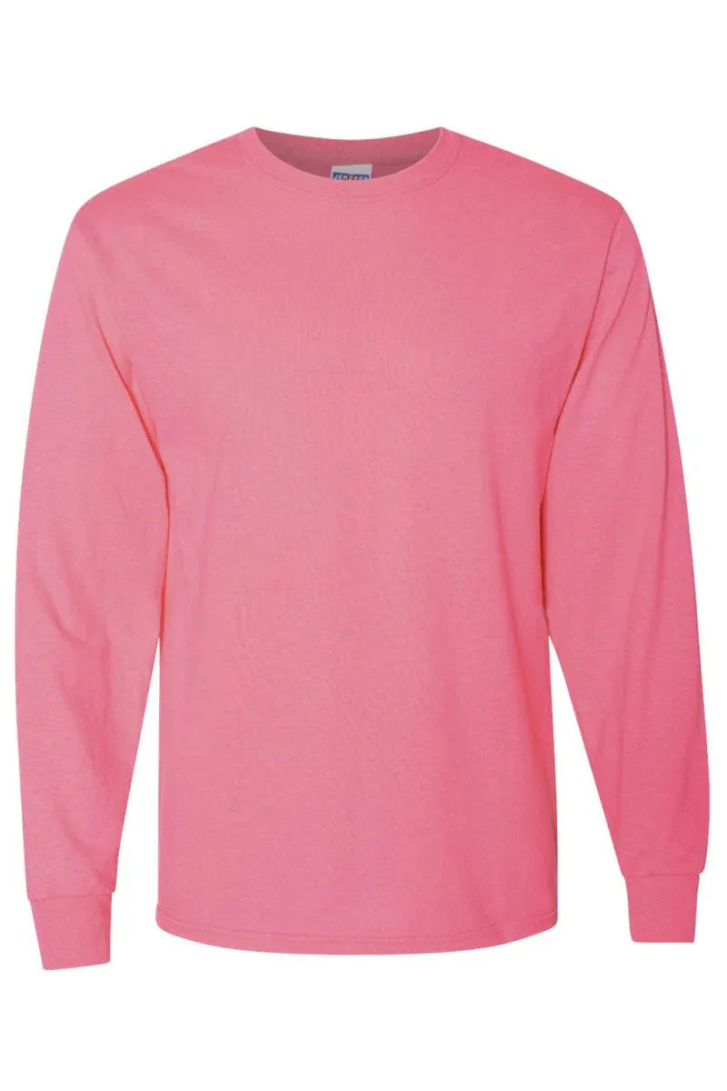 Country On Colorful Chenille Patch Unisex Dri-Power Long-Sleeve 50/50 Tee