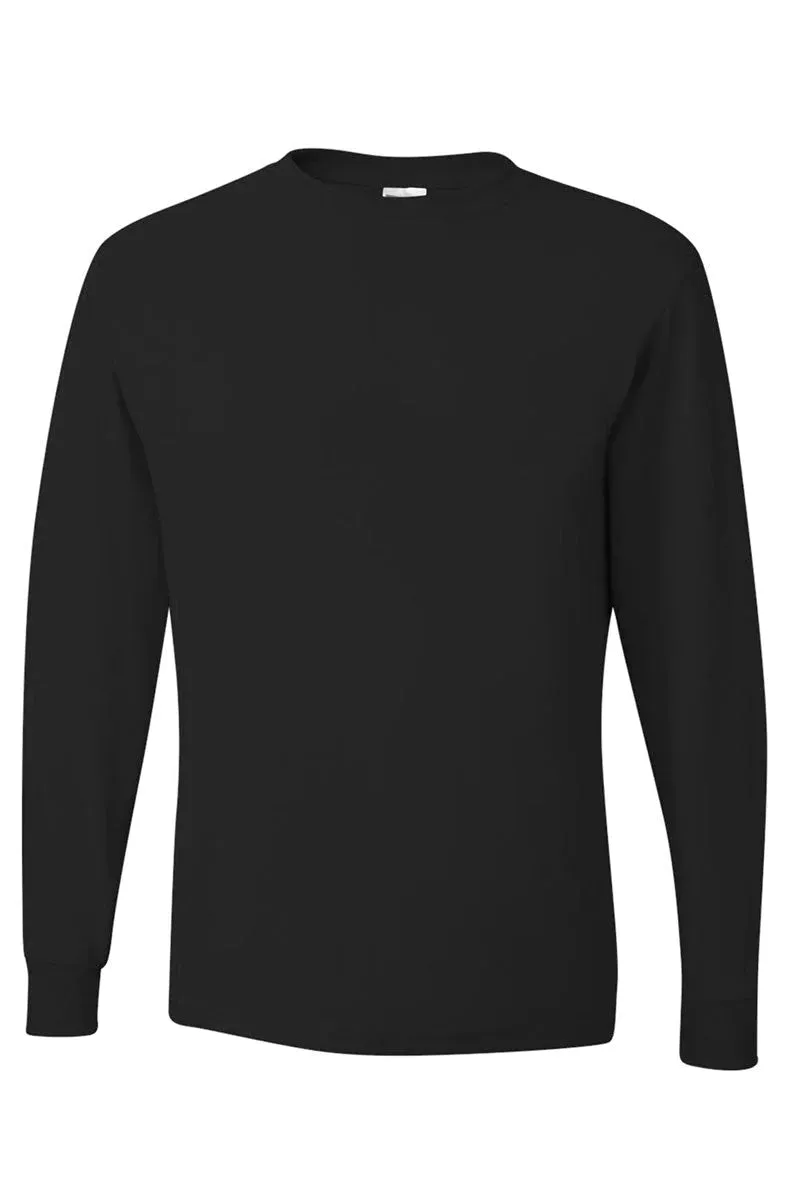 Country On Colorful Chenille Patch Unisex Dri-Power Long-Sleeve 50/50 Tee
