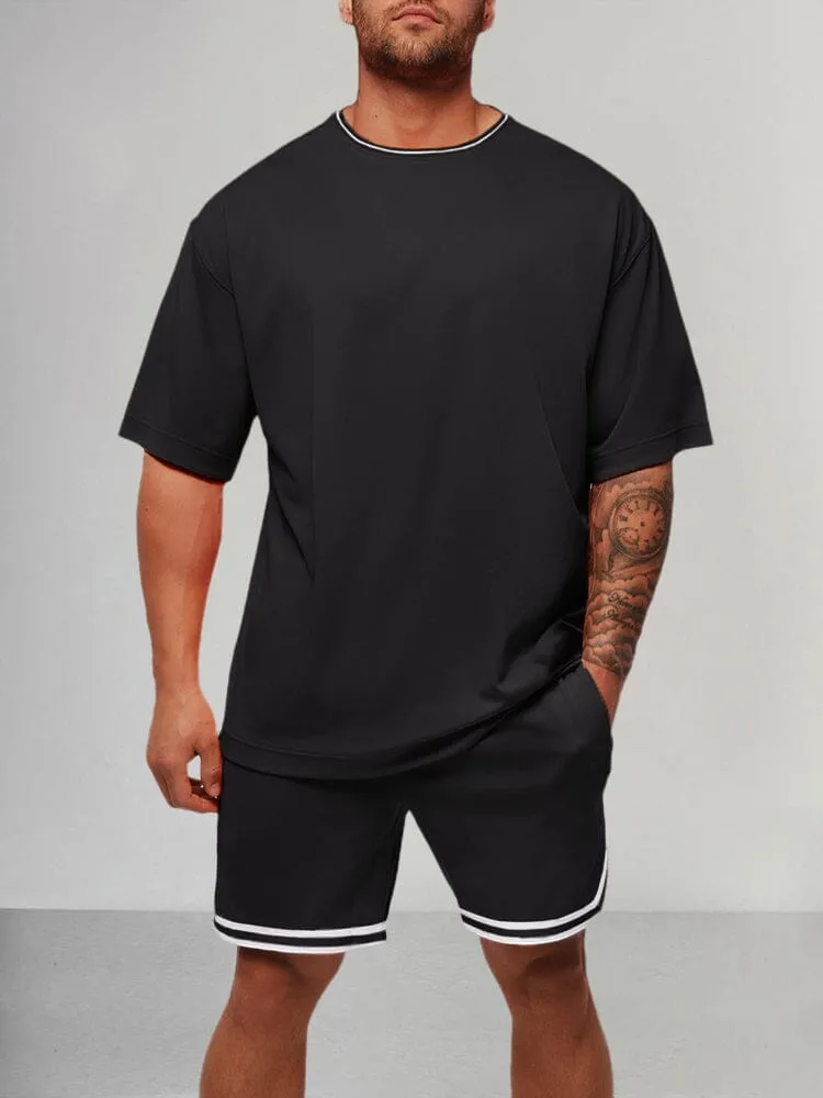 Cozy Stretchy Sport T-shirt Sets
