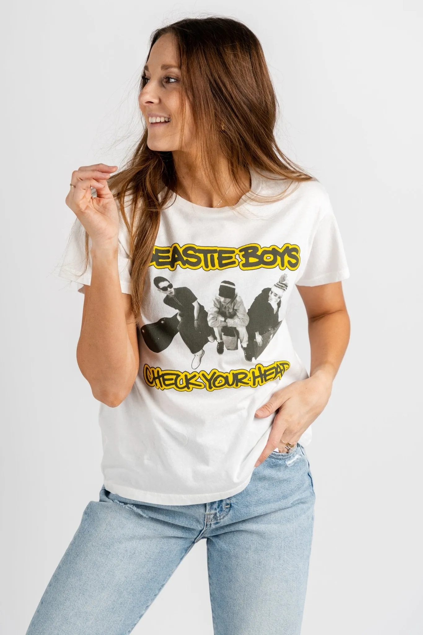 DayDreamer Beastie Boys Check Head tee vintage white
