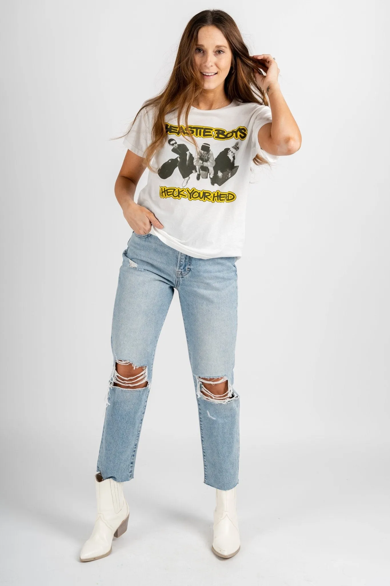 DayDreamer Beastie Boys Check Head tee vintage white