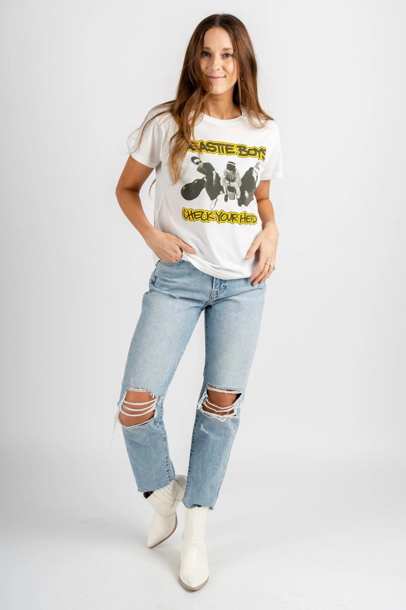 DayDreamer Beastie Boys Check Head tee vintage white