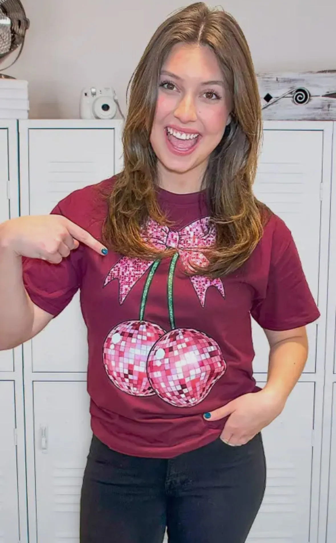 Disco Cherry Tee