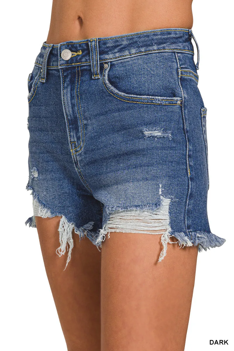 Distressed Shorts