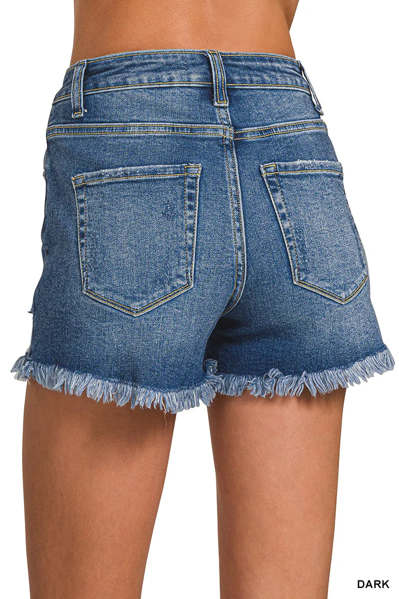 Distressed Shorts