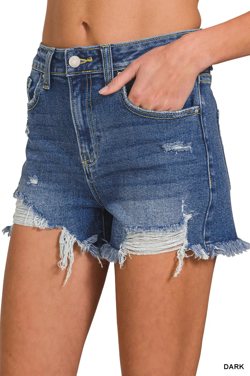 Distressed Shorts