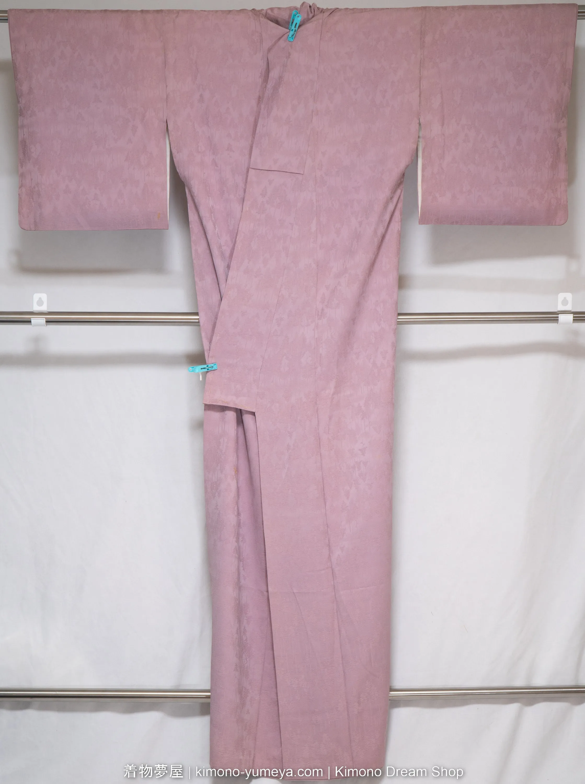 Furisode & Iromuji Bulk Box of Five Traditional Japanese Women's Kimonos - Quality C - 100% Silk, Butterflies, Chrysanthemums, Rivers, Trees, Hemp Leaves
