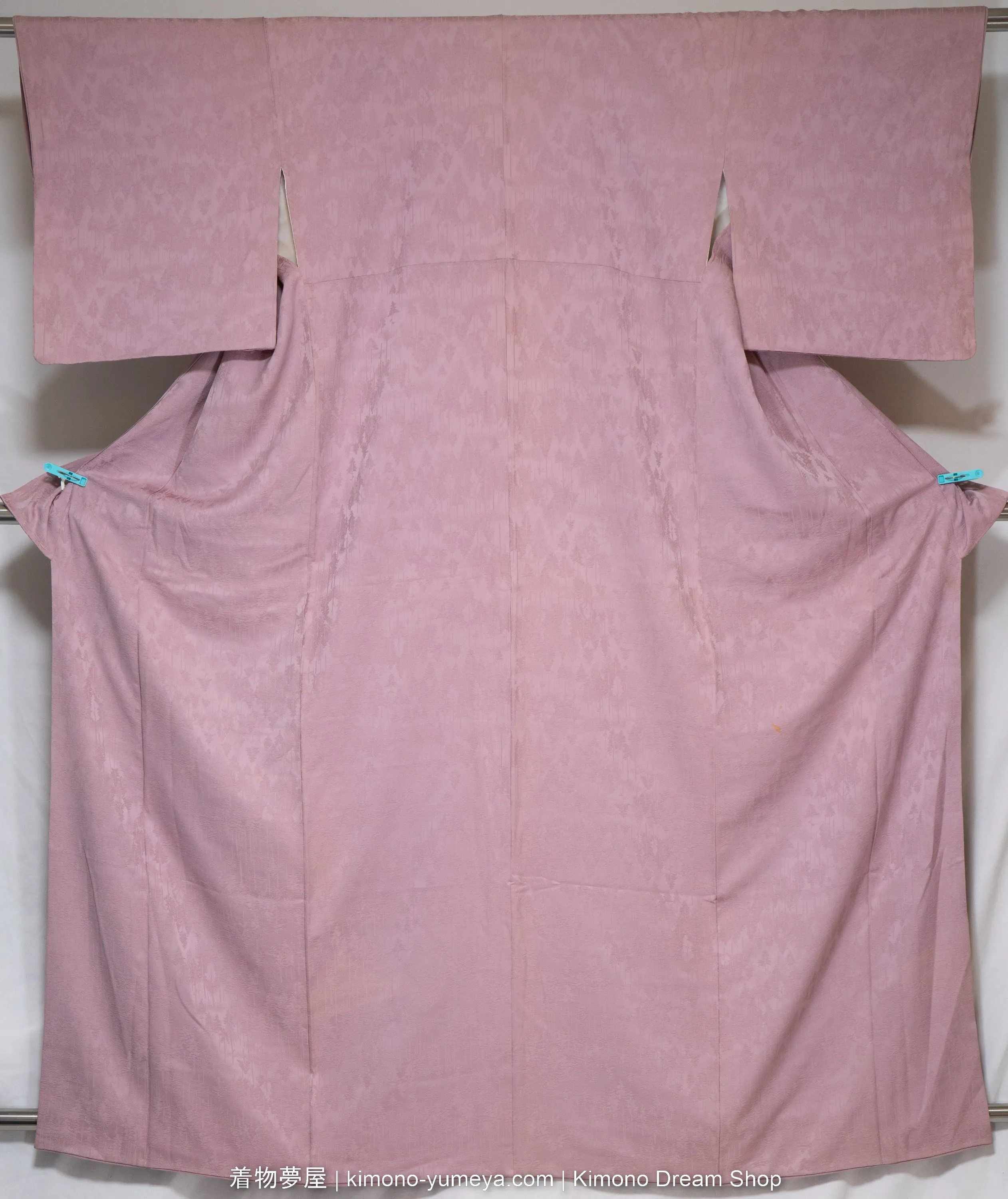 Furisode & Iromuji Bulk Box of Five Traditional Japanese Women's Kimonos - Quality C - 100% Silk, Butterflies, Chrysanthemums, Rivers, Trees, Hemp Leaves