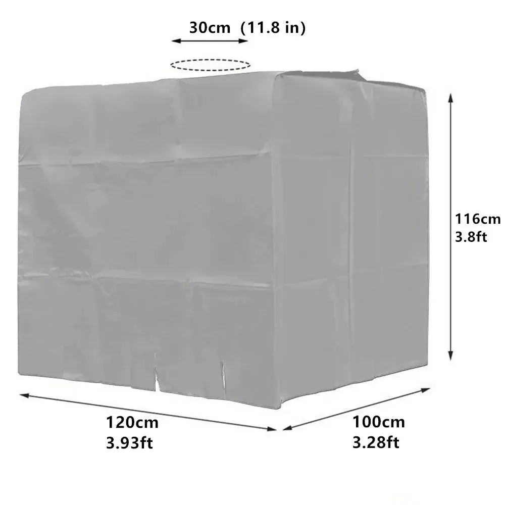 Garden Outdoor 4 Colors Cover for Rain Water Tank 1000 Liters Ibc Container Foil Waterproof Anti-dust Cover Sun Protection