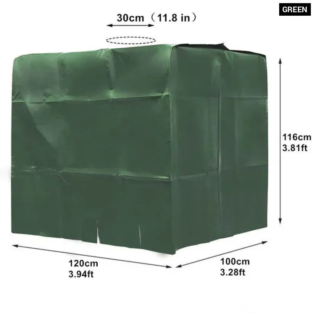 Garden Outdoor 4 Colors Cover for Rain Water Tank 1000 Liters Ibc Container Foil Waterproof Anti-dust Cover Sun Protection