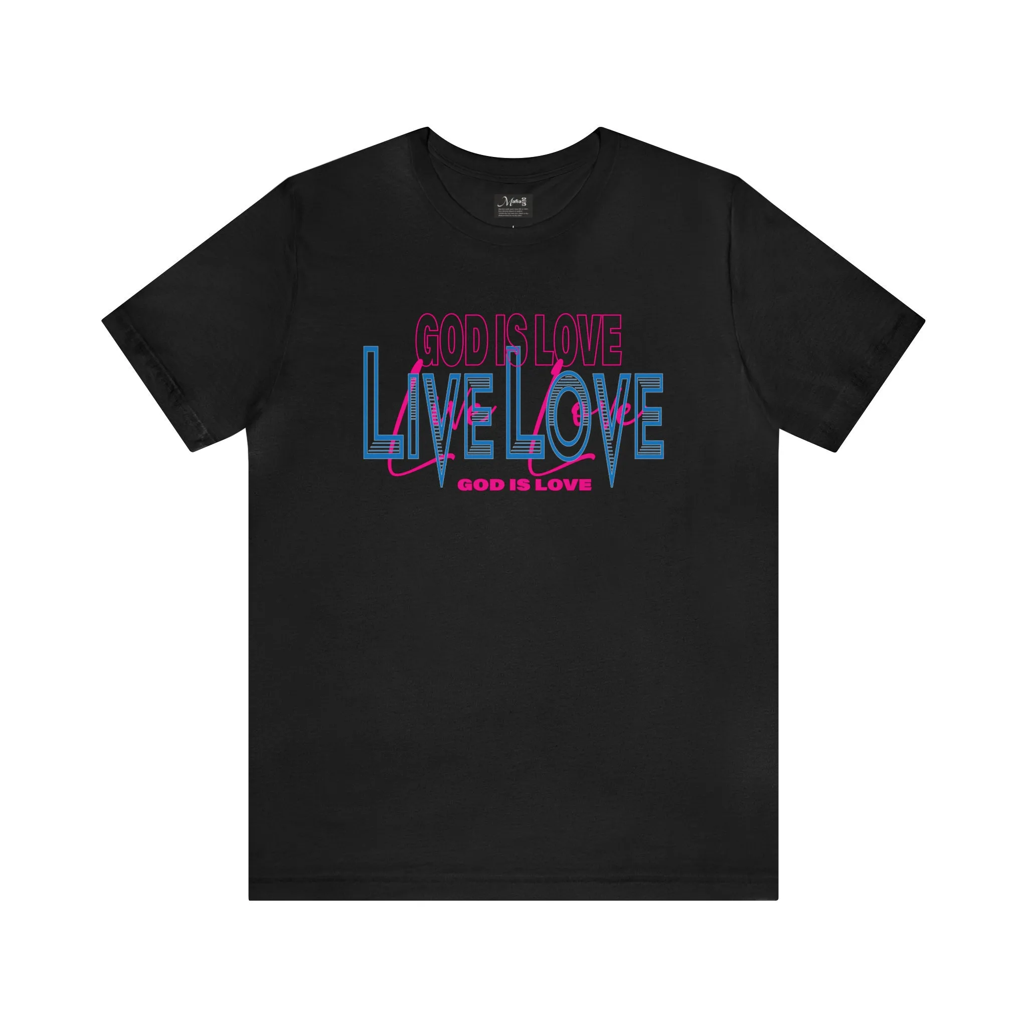 God is Love T-shirt | Inspiration Motivational Positive Vibes | Trendy T-shirts | Loose fit tees | Short Sleeve Tee