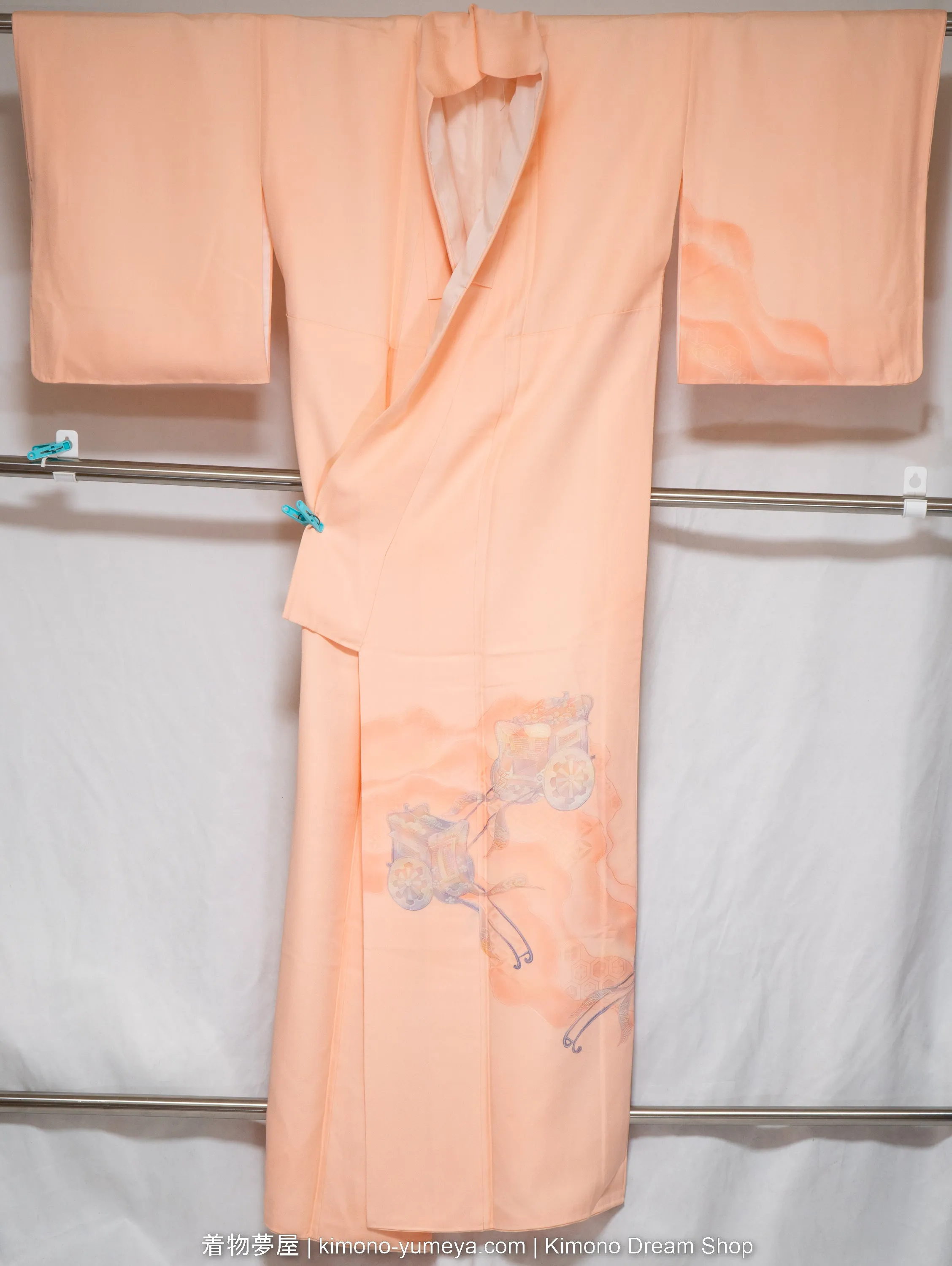 Houmongi, Stripes, Igeta Kimonos - Bulk Set of Five Vintage Women's Kimonos Quality A - Traditional Japanese Robes in Excellent Condition