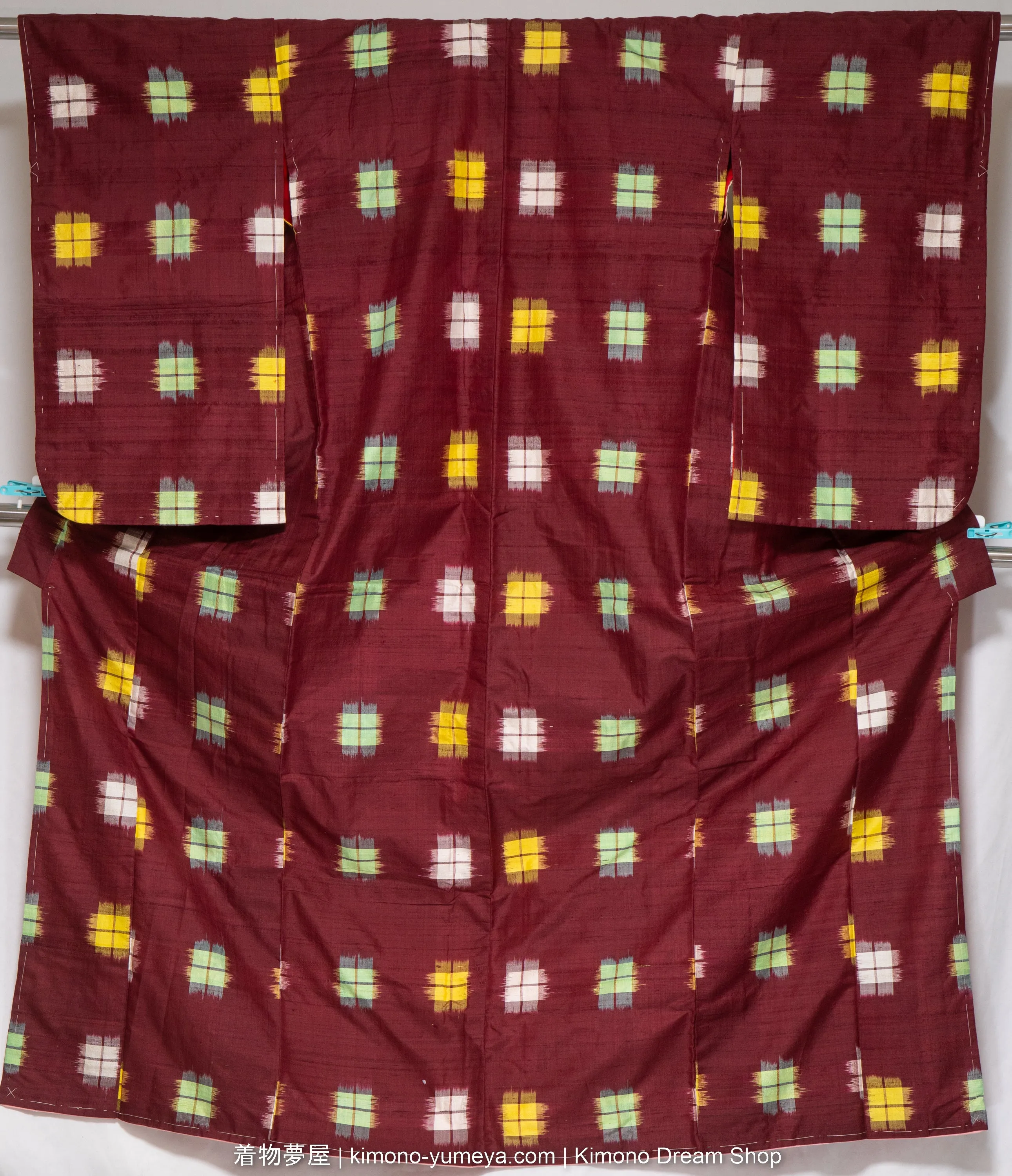 Houmongi, Stripes, Igeta Kimonos - Bulk Set of Five Vintage Women's Kimonos Quality A - Traditional Japanese Robes in Excellent Condition