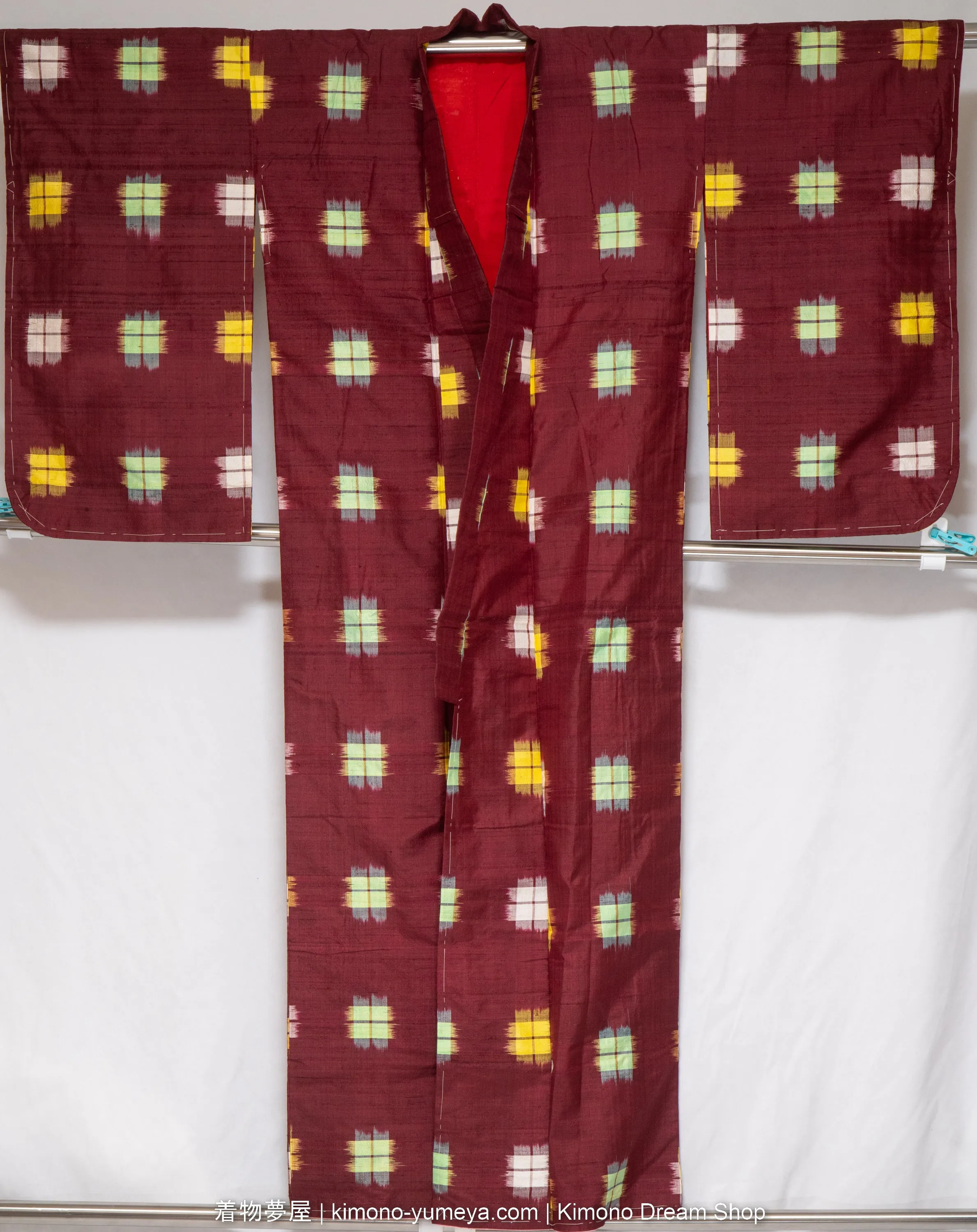 Houmongi, Stripes, Igeta Kimonos - Bulk Set of Five Vintage Women's Kimonos Quality A - Traditional Japanese Robes in Excellent Condition