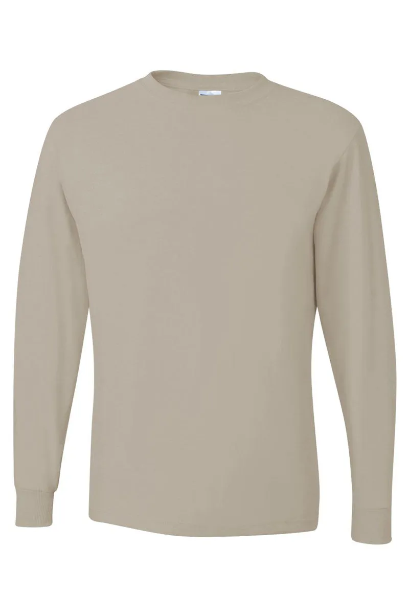 In October We Wear Pink Unisex Dri-Power Long-Sleeve 50/50 Tee