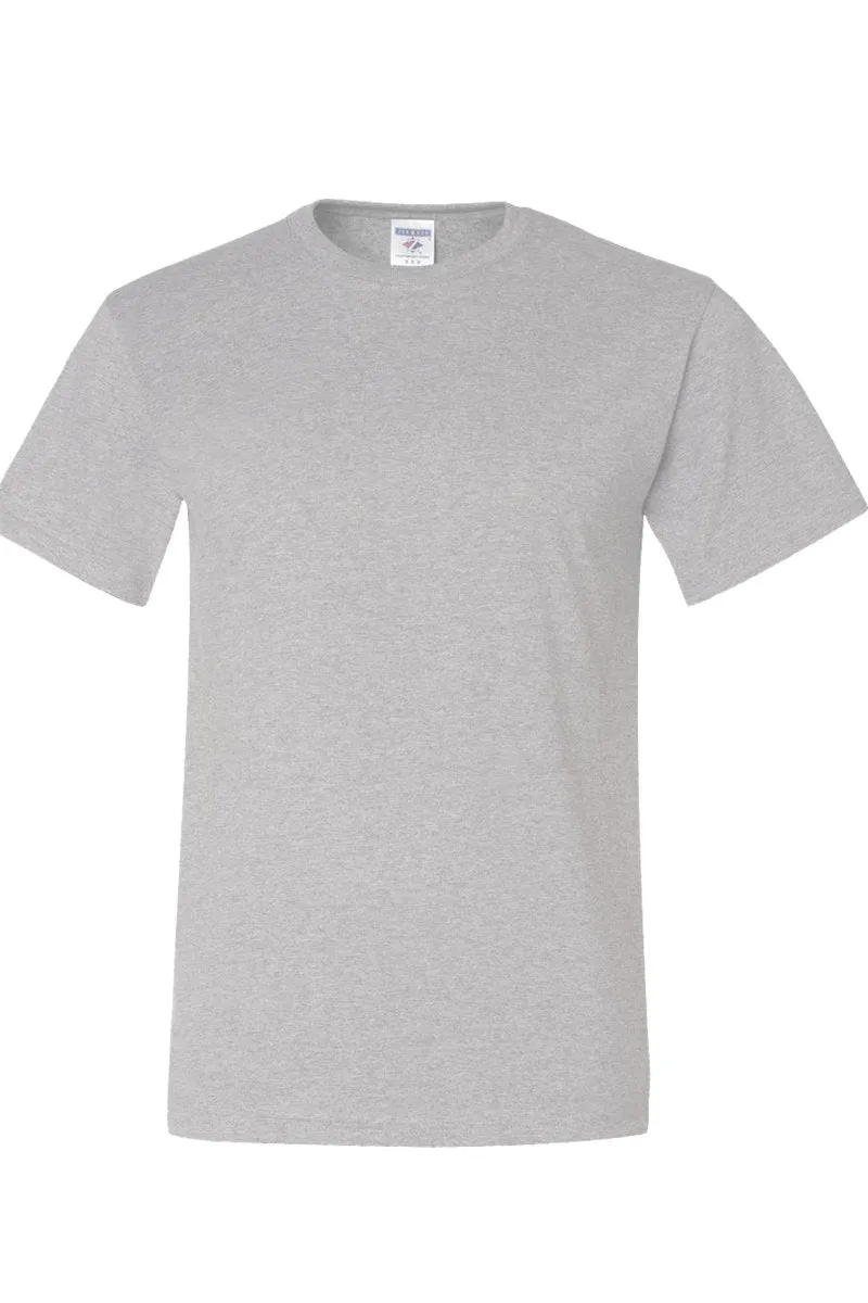 Jesus Loves Forgives Saves Unisex Dri-Power 50/50 Tee