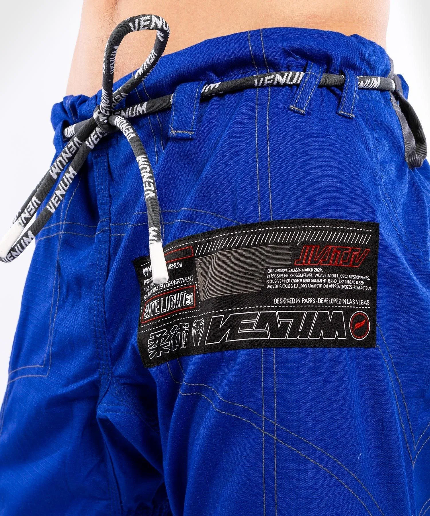 Kimono Venum Elite 3.0 Light BJJ - Azul