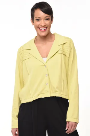 Lucille Womens Jacket in Lime Size Small