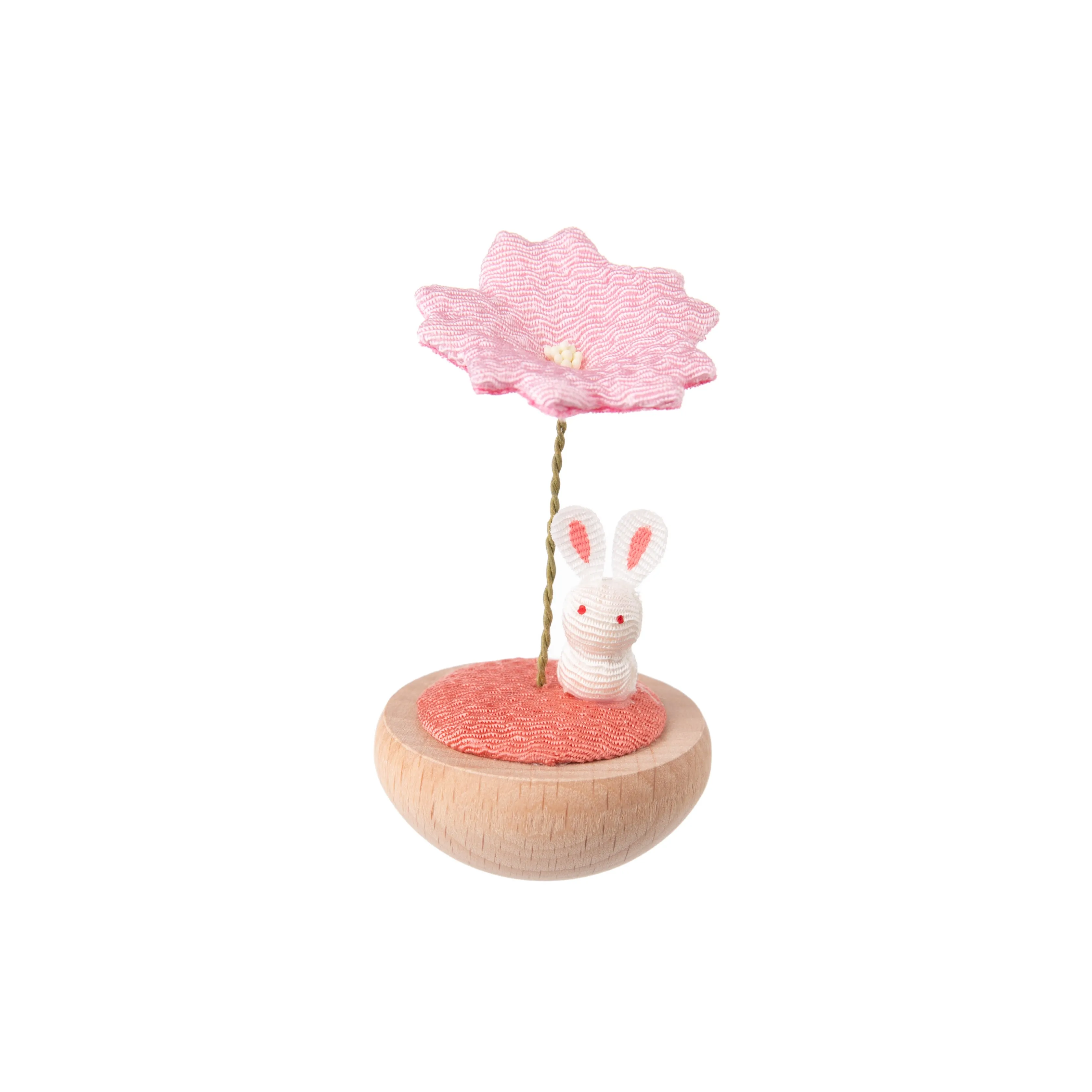 LUCKY SAKURA BUNNY FIGURINE
