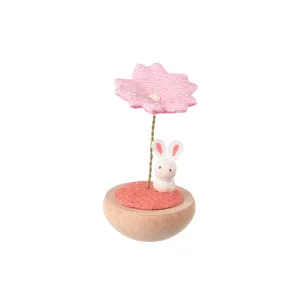 LUCKY SAKURA BUNNY FIGURINE