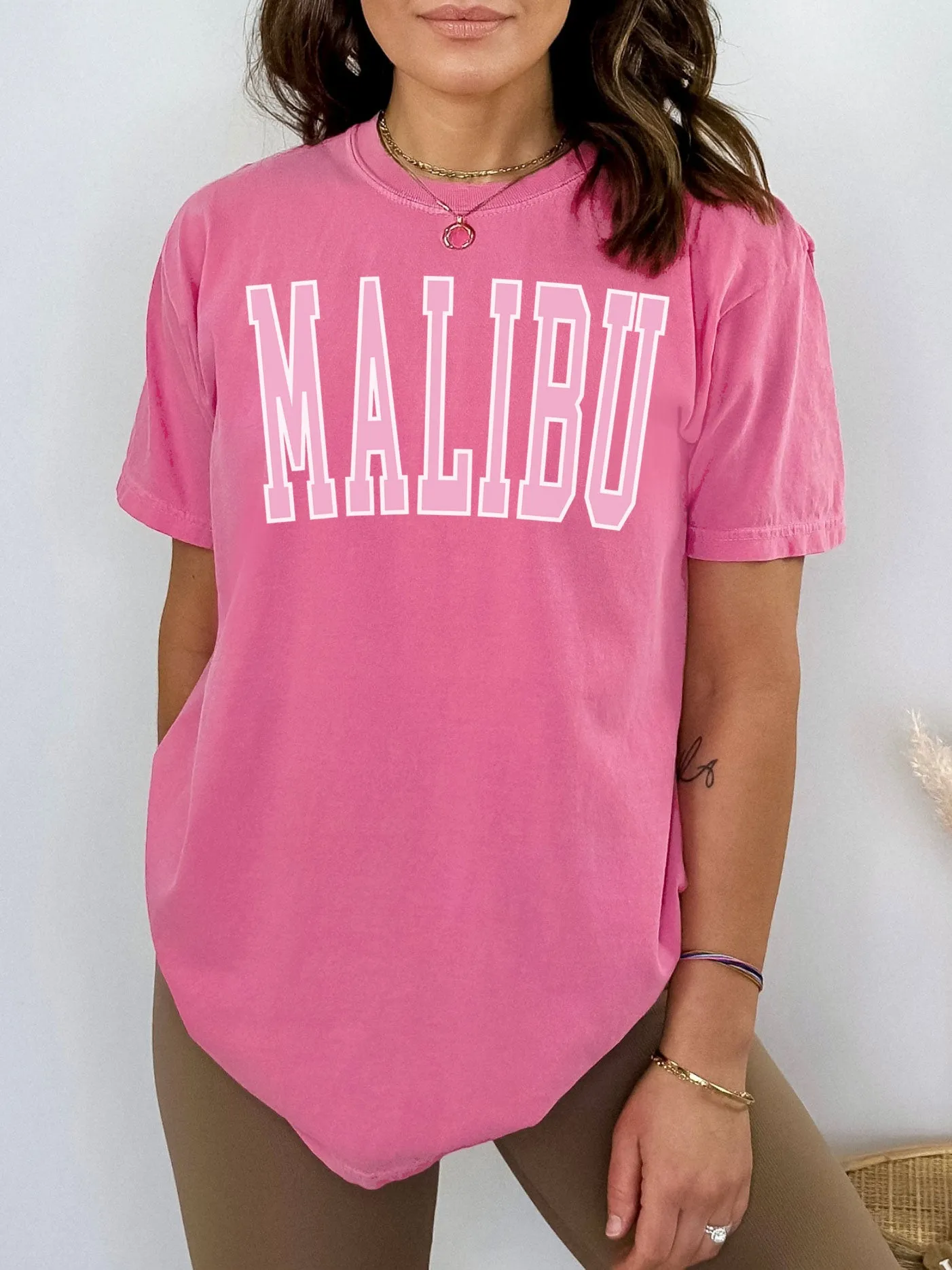 Malibu Comfort Colors® Tshirt - Pink Ink