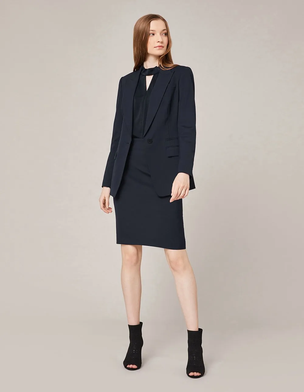 MARYLING KNEE LENGTH PENCIL SKIRT