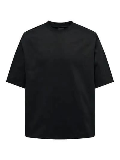 Millenium Oversized T-shirt Zwart