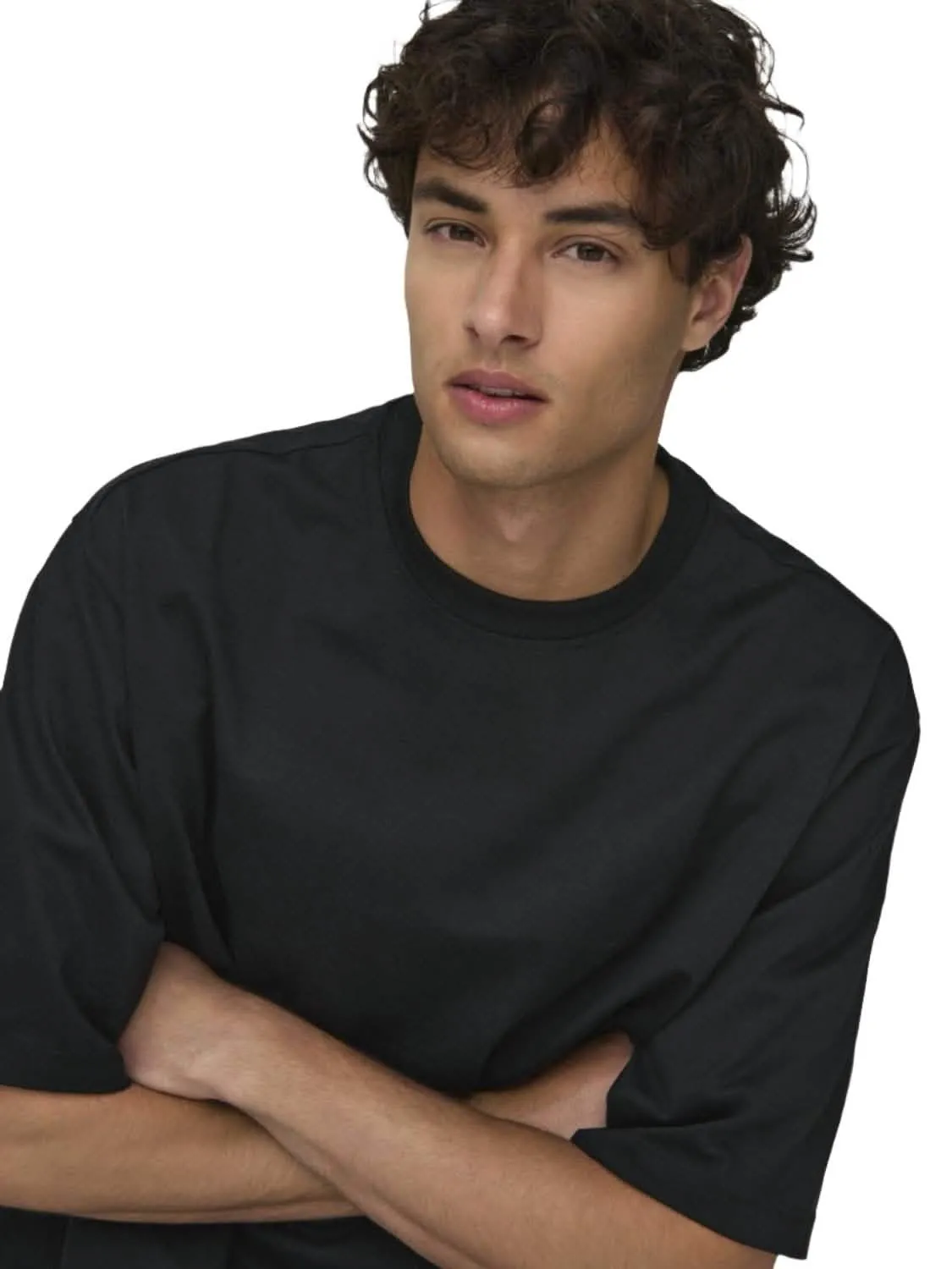 Millenium Oversized T-shirt Zwart